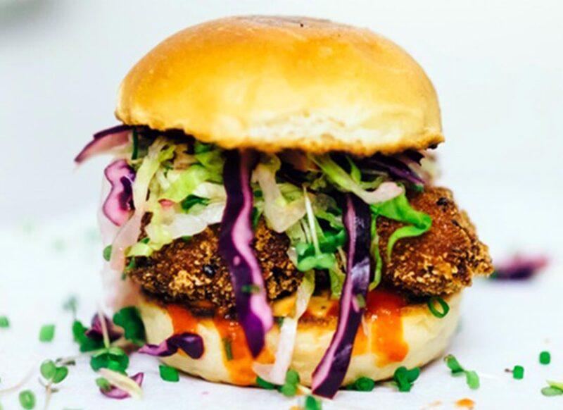 The Green Parrot Slider From the Catering Menju