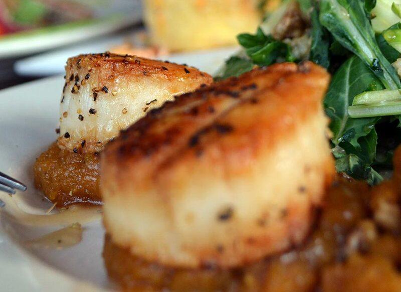 Green Parrot Scallops From The Menu