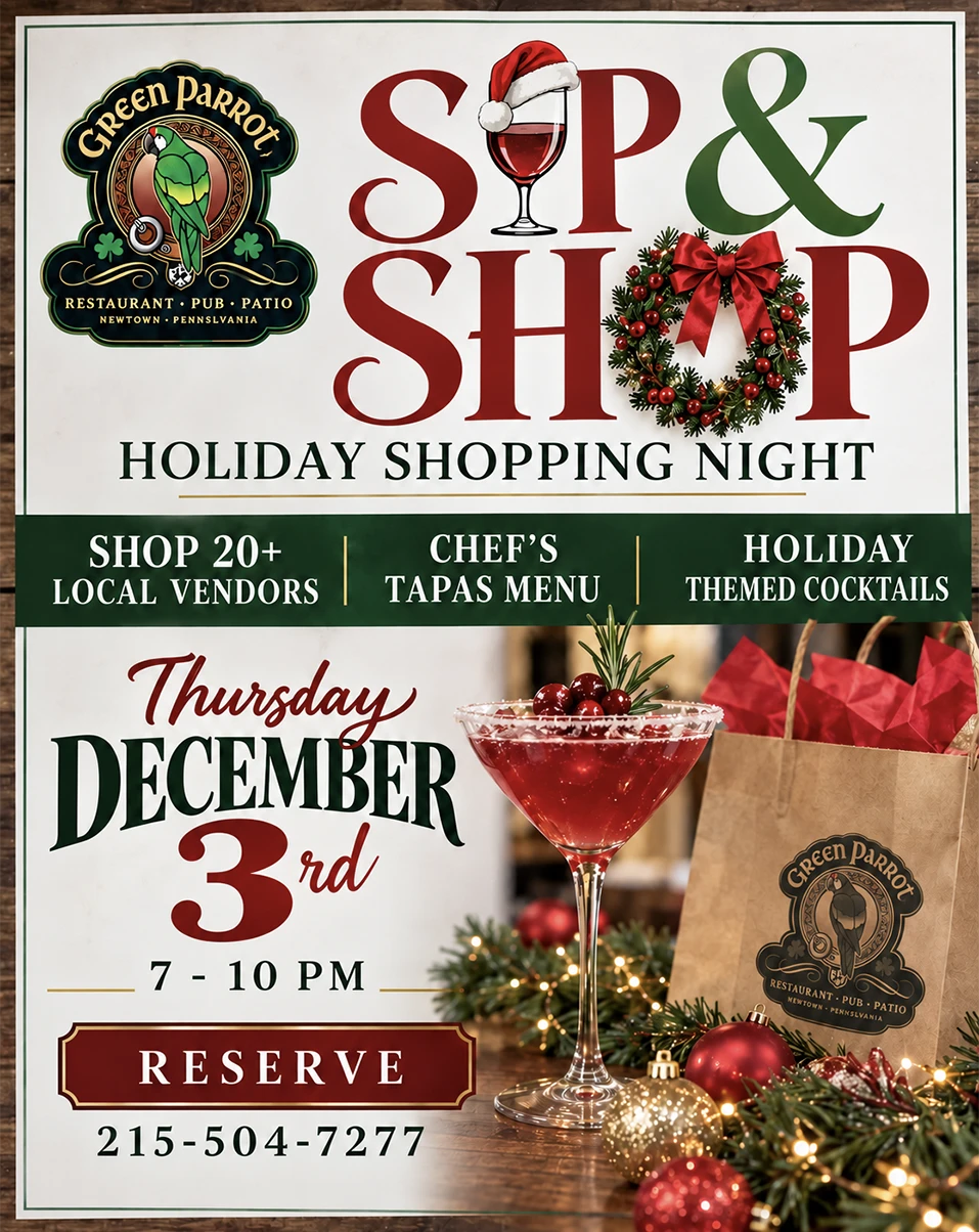 Holiday Sip & Shop Holiday Sip & Shop